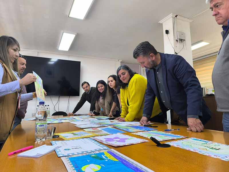 Canales de regadío de la zona norte del río Cachapoal realizan concurso de dibujo infantil