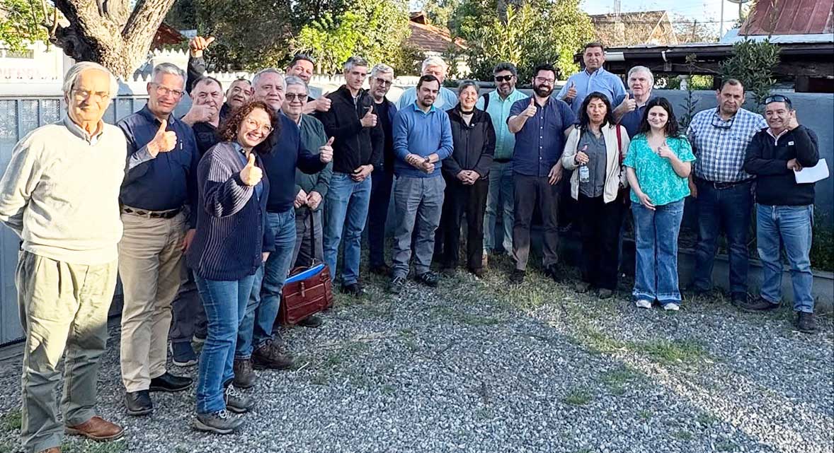 CNR se reúne con juntas de vigilancia de O’Higgins para fortalecer gestión del agua