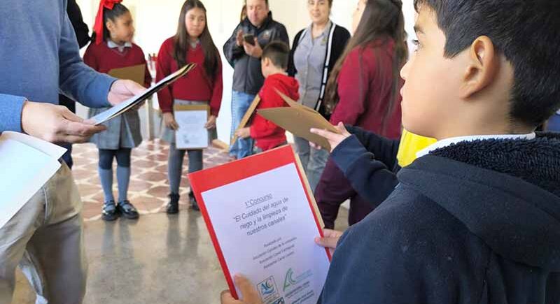 Concurso escolar sobre el cuidado del agua reunió a más de 275 niños en Codegua
