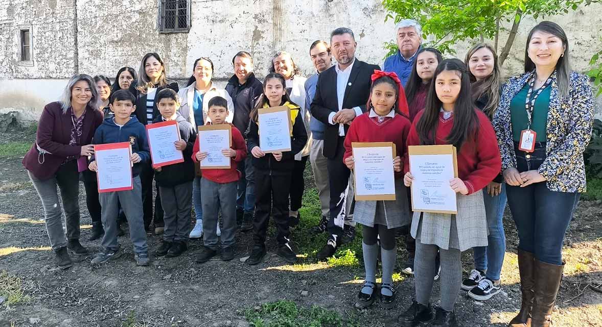 Concurso escolar sobre el cuidado del agua reunió a más de 275 niños en Codegua
